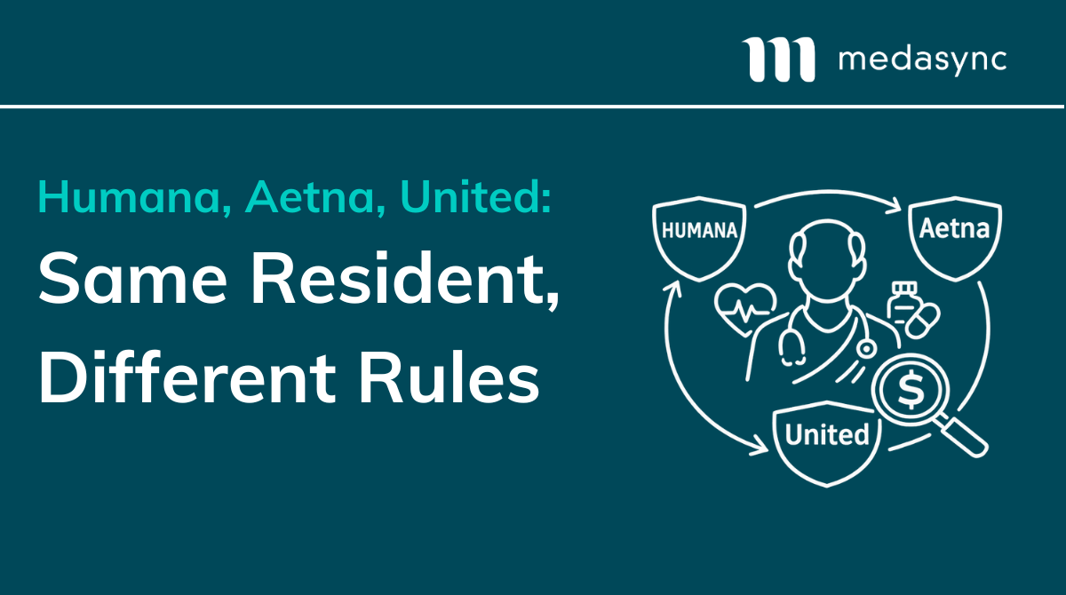 Skilled nursing reimbursement team reviewing Medicare Advantage documentation across different payer plans