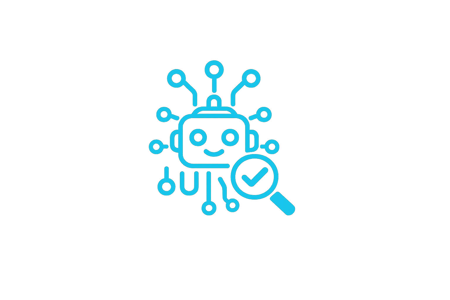 AI-driven PDPM audit icon showing automated review and verification